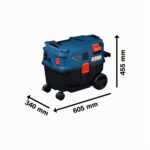 Bosch Professional GAS12-25LS Nass-Trockensauger – 1.200 W Motor mit SFC-Filterreinigung – Bild 3