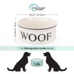 Autumnlife Keramik-Hundenapf 1,6 L – Rutschfest & Kippsicher für Mittelgrosse & Grosse Hunde – Bild 2