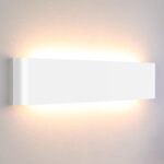 Lightess 40cm LED Wandleuchte 18W – Warmweiss Up Down Flurlampe IP44 für Innen