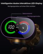 Ivormentico Akku Staubsauger kabellos 68 kPa – 70 Min Laufzeit, Doppeltank für Haushalte – Bild 11