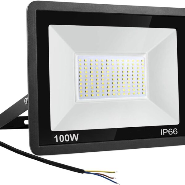 Yatosally 100W LED Außenstrahler – 10000 Lumen, IP66 wasserdicht für Garten & Terrasse