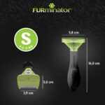FURminator deShedding-Tool Grösse S Kurzhaar – Unterfellbürste für kleine Hunde – Bild 5