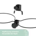 Kerbl Pet Höhenverstellbare Futterbar – Ergonomische Hundenapf-Station für alle Rassen – Bild 4