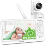 Blemil Babyphone mit Kamera – 6 Zoll IPS Display, WLAN-frei, 300 m Reichweite