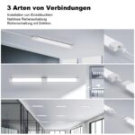 Amdelne LED-Feuchtraumleuchte 150cm, 45W, 5000lm – Neutralweiss 4000K IP65 – Bild 4