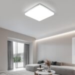 Riserva LED Deckenleuchte 48W quadratisch – 5400 Lumen Kaltweiß IP44 für Wohnräume – Bild 6