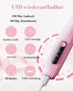 LOEVERY Pfotentrimmer für Hunde & Katzen mit LED-Licht – USB-Akku Hundeschermaschine – Bild 5