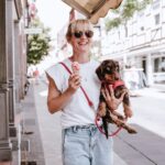 HUNTER Round & Soft Love Hundeführleine – Verstellbar bis 200 cm, Rot, Handarbeit – Bild 5