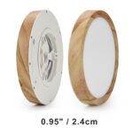 LVL LED-Deckenleuchte 12W Holzmaserung – Nordisches Design mit 3 Farbtemperaturen – Bild 6