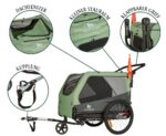 Knuffelwuff Cruvado Hundeanhänger & Buggy – 2-in-1 Fahrradanhänger für Hunde bis 45 kg – Bild 2