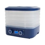 WUSRTO Dörrautomat Edelstahl 160W mit 5 Tabletts & 48h-Timer – Dehydrator für Lebensmittel – Bild 3
