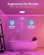 Tedmos RGB Akku Deckenlampe 12000mAh mit Bewegungsmelder & Fernbedienung – IP54 Wasserdicht – Bild 4