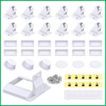 Magnetische Kindersicherung Schrank & Schubladen – Unsichtbar, ohne Bohren, 12er Set mit Schlüsseln – Bild 2