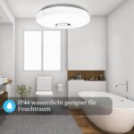 TODEHI 36W RGB LED Deckenleuchte mit Bluetooth Lautsprecher – Dimmbar & APP-steuerbar – Bild 7