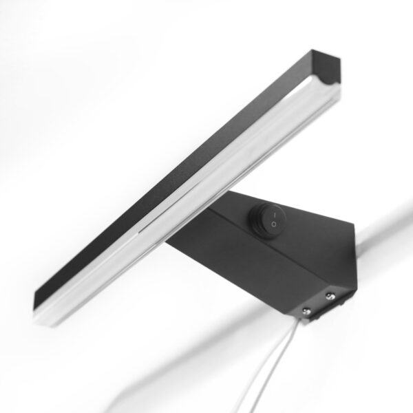 DILUMEN Spiegelleuchte 40cm 10W 1000lm mit Schalter – IP44 Badleuchte 4000K für Badspiegel