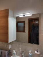 Azhien LED Spiegelleuchte 300mm, 5W 400LM Neutralweiß 4000K – Badezimmerlampe mit 3-in-1 Montage – Bild 8