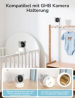 GHB Babyphone mit 2K Kamera, 5-Zoll Display & App – Bewegungsverfolgung, Weinerkennung, 350° PTZ – Bild 9