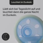 Tommee Tippee Night Glow Schnuller 0-6 Monate, 4er-Pack – Brustähnliches Design mit Glow-in-the-Dark – Bild 5