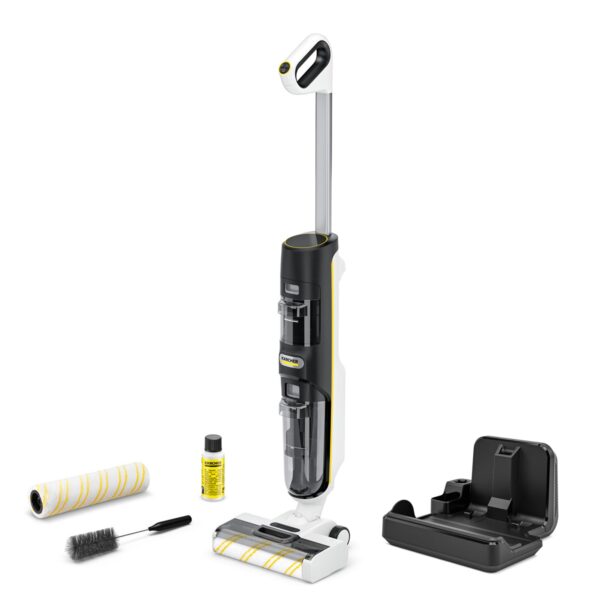 KÄRCHER FCV 4 Dry Extra Saugwischer – 3-in-1 Bodenreinigung mit Akkulaufzeit bis 45 min