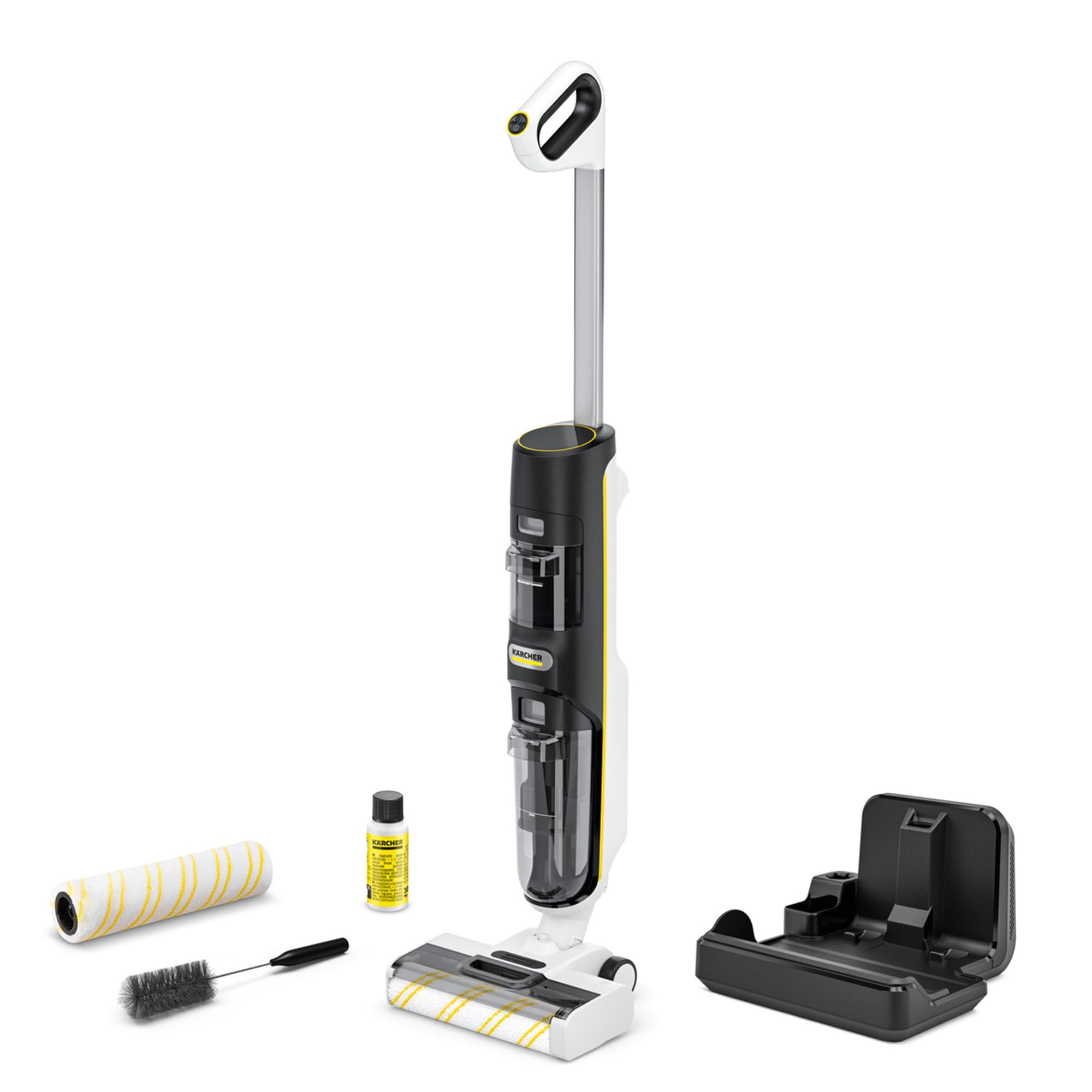 KÄRCHER FCV 4 Dry Extra Saugwischer – 3-in-1 Bodenreinigung mit Akkulaufzeit bis 45 min