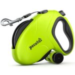 Pecute Rollleine 10m für Hunde bis 50kg – Verhedderungsfreie Hundeleine mit Bremssystem