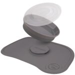 Twistshake Click-Mat Mini Grau – Anti-Rutsch-Geschirrset für Babys ab 6 Monaten – Bild 4