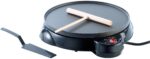 Rosenstein & Söhne Crêpes-Maker 650 W – Elektrischer Crêpeur mit 23 cm Durchmesser – Bild 3