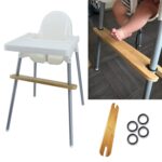 Bambus-Fusssstütze für IKEA Antilop Hochstuhl – Verstellbar & rutschsicher – Bild 6