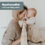 emma & noah Baby Schlafsack 1.0 TOG, 60 cm – Bio-Baumwolle, OEKO-TEX, Ganzjahr – Bild 7