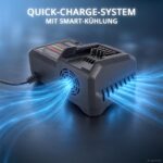 STAHLWERK Akku-Schlagbohrschrauber ASB-20 ST 20V Brushless – 60 Nm, 2-Gang, 4 Ah Li-Ion, 50-tlg. Set – Bild 13
