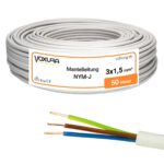 NYM-J 3x1,5 mm² 50m Mantelleitung – Feuchtraumkabel Voxura für sichere Installationen