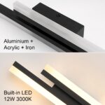 Klighten LED Wandleuchte 12W, 40cm Warmweiß 3000K – Moderne Innenleuchte für Schlafzimmer & Flur – Bild 4