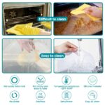 Cercker 16-teiliges Silikon-Dörrset (8x Rand + 8x Netz) – 27,9 cm Dehydrator-Matten – Bild 6