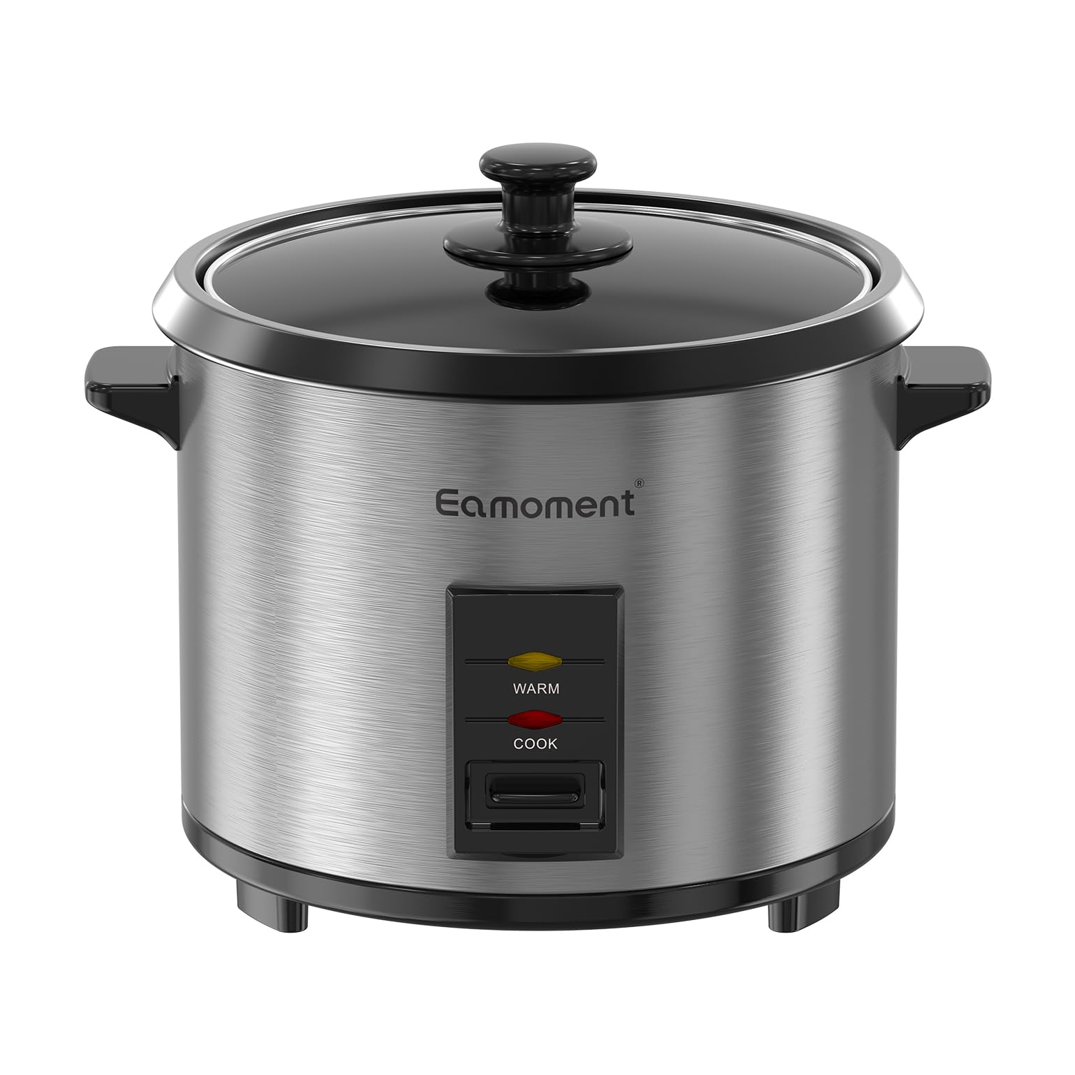 Eamoment 1,8L Reiskocher mit Dampfgarer & Antihaftbeschichtung – 700W für 1–10 Personen