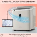 Klarstein Eiswürfelmaschine – Profi Ice Maker mit 12kg/24h Produktion für Zuhause & Gastro – Bild 6