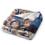 Superweiche Flanell-Decke 127,7 x 101,6 cm – Mikrofaser-Überwurf für Bett & Sofa – Bild 3
