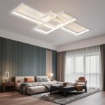MQW 60W LED Deckenleuchte dimmbar – Moderne Rechtecklampe 2700K–7000K mit Fernbedienung – Bild 2