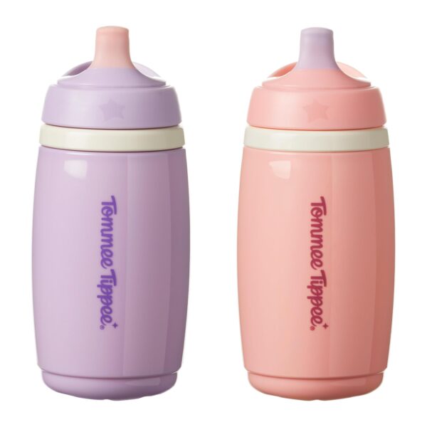 Tommee Tippee Isolierter Aktiv-Trinkbecher 266 ml – Auslaufsicher für Kleinkinder ab 12 Monaten