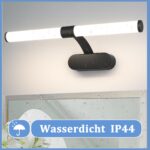 Homefire LED Spiegelleuchte 40cm – Badlampe Wandmontage IP44 Wasserdicht 4000K – Bild 3