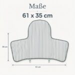 IKEA Antilop aufblasbares Hochstuhl-Sitzkissen – Ergonomische Sitzunterstützung für Babys – Bild 2
