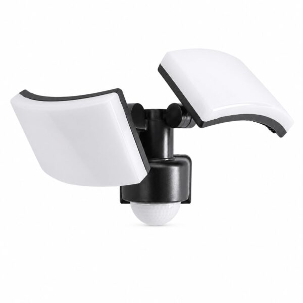 Maxkomfort LED Aussenwandleuchte mit Bewegungsmelder – 3200lm Fluter IP65 Schwenkbar