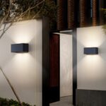 Klighten 24W LED Wandleuchte Anthrazit – IP65 Aussenwandleuchte mit einstellbarem Abstrahlwinkel – Bild 6