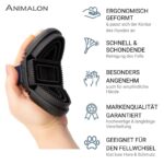 Animalon Kurzhaar-Striegel für Hunde – Ergonomische Fellpflege mit Massagefunktion – Bild 2