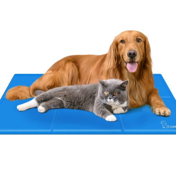pecute Kühlmatte für Hunde mit Selbstkühlungs-Gel – Langlebig & Wasserdicht