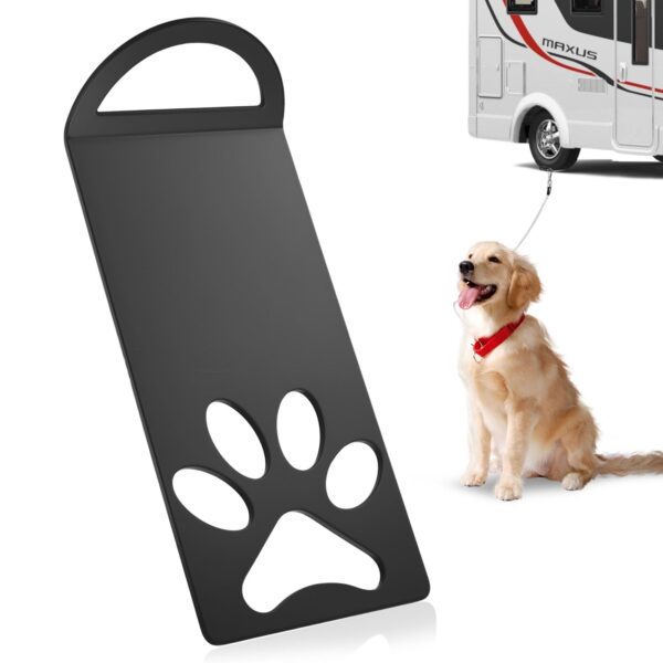 YITYDaMai Hunde Bodenanker 283x120mm – Abnehmbare Auffahrplatte zum sicheren Anleinen