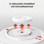 Yeelight Smart Deckenlampe 50cm – 4500 lm LED mit RGB-Backlight, Sprachsteuerung & App – Bild 11