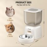 PUPPY KITTY Futterautomat & Katzenbrunnen Combo – 3L + 2L mit 180 Tagen Batterie – Bild 9