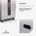 Klarstein Master Jerky 500 Vertical – Profi-Dörrautomat 3.000 W, 32 Böden für Obst & Fleisch – Bild 6