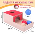 XIAPIA Holzspielzeug 4in1 Montessori Set – Motorik & Lernspielzeug für Babys ab 6 Monaten – Bild 3