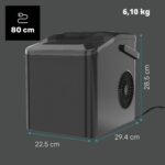 Taurus Eiswürfelmaschine 130 W – 12 kg/24 h mit SilentFreeze & Selbstreinigung – Bild 8